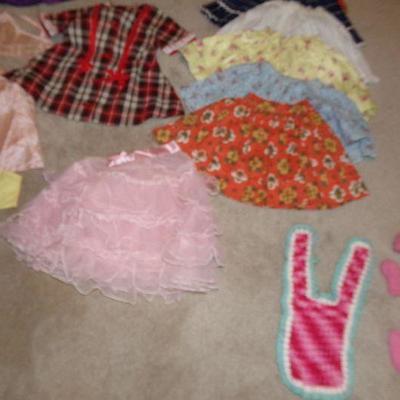 LOT 45  DOLL OUTFITS
