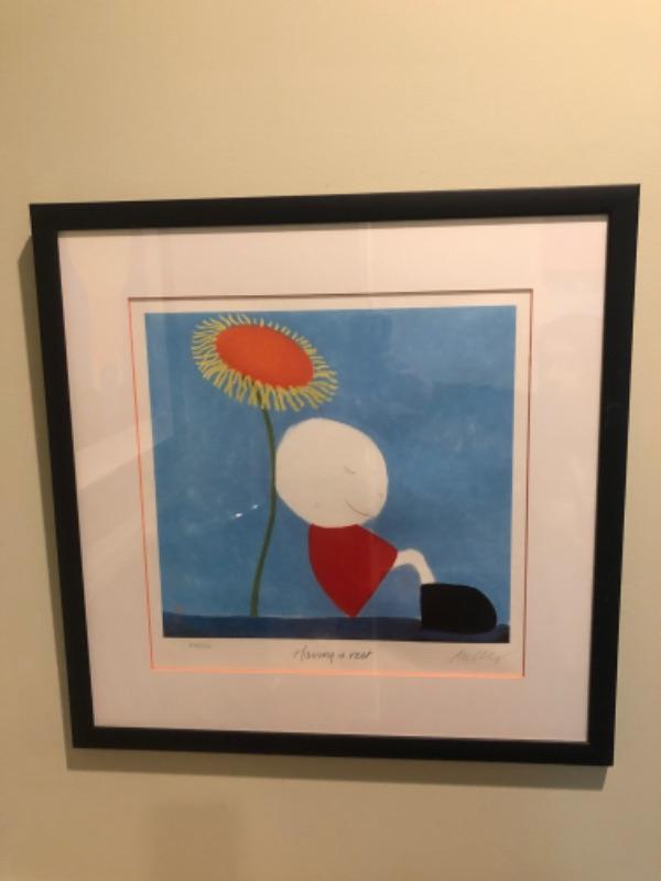 FRAMED Signed & Numbered My Dear Old Friend by Mackenzie Thorpe New with COA