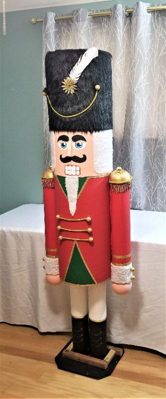 large nutcracker decoration