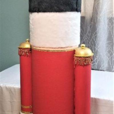 Lot #4  Large Nutcracker Christmas Decoration - life sized!