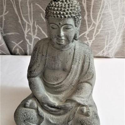 Lot #5  Decorative Plaster Seated Buddha Statue
