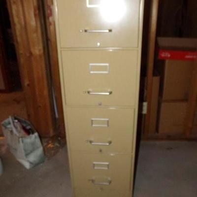 LOT 55  FOUR DRAWER FILING CABINET