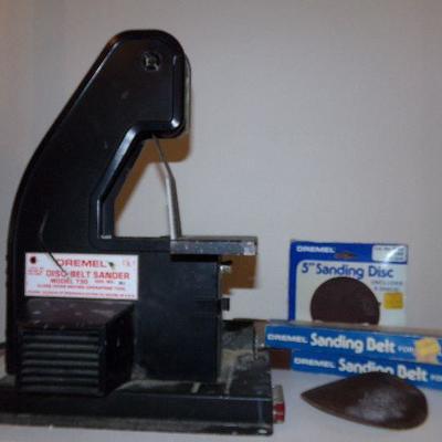 thumbnail image 2 of Dremel Disc Belt Sander Model 730 At Carolann Ness Blog 2 of 12