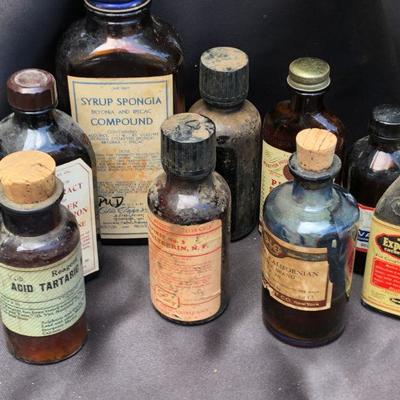 Lot #18; Multiple Vintage Mixed Bottle Lot