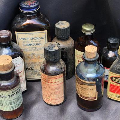 Lot #18; Multiple Vintage Mixed Bottle Lot