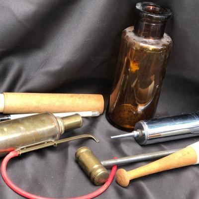 Lot #20;  of Vintage Assorted Medical Equipment