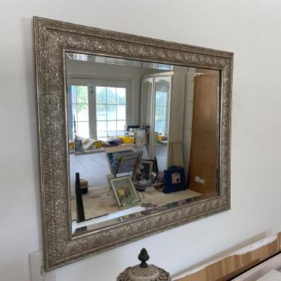 Lot # 950 Sliver Framed Mirror 