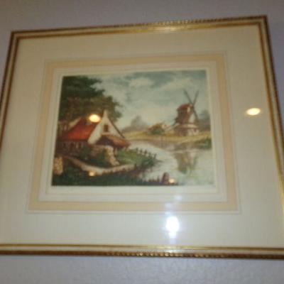 LOT 69  FRAMED PICTURE BY CHARLOT  