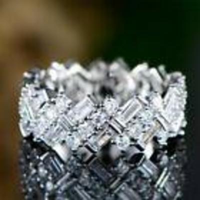 925 SILVER WHITE SAPPHIRE