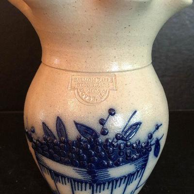 F19: Salmon Falls Stoneware Blueberry Vase