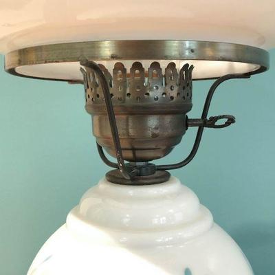M9:  Vintage Hurricane Lamp