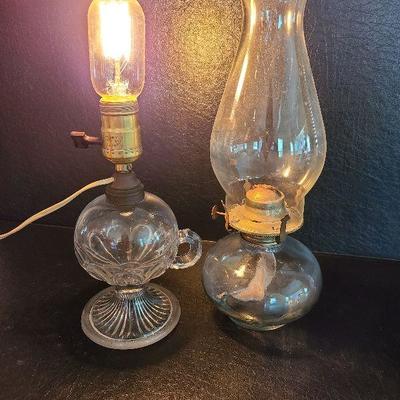 K7: Upcycled Lighting and Oil lamp