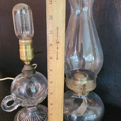 K7: Upcycled Lighting and Oil lamp