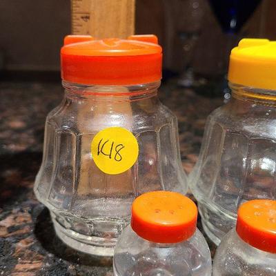 K18: Vintage Orange and Yellow Salt and Peppers