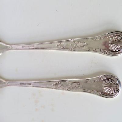 Unique Vintage Silverplate England Spoon Fork Serving Flatware LOT
