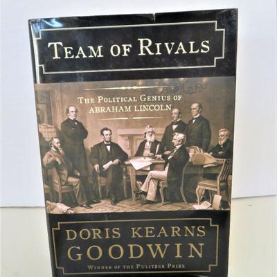 Political Genius Abraham Lincoln TEAM OF RIVALS BOOK (2005) HC by Doris Kearns Goodwin