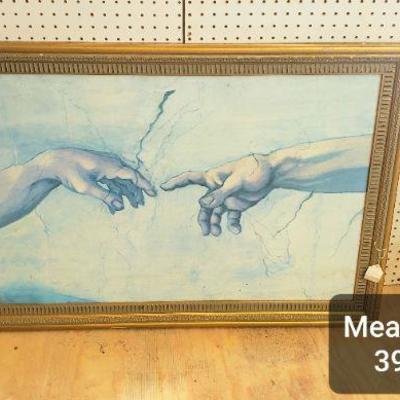 The Creation of Adam Framed Picture