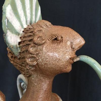 Rosemary Laughlin Bashor Figure Angel w/ Horn 20