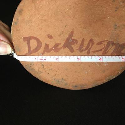 Dickerson Tube Vase pot local artist 16"H  Lot # 316