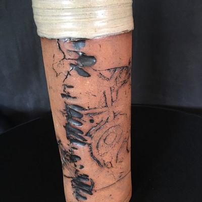 Dickerson Tube Vase pot local artist 16