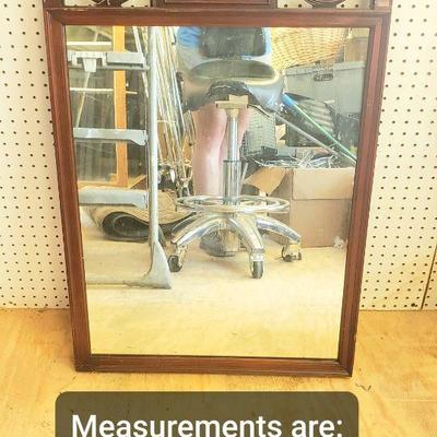 Wooden Mirror