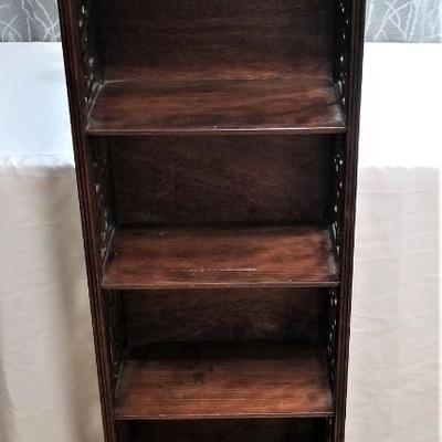 Lot #23  Vintage Bookcase with Asian Styling