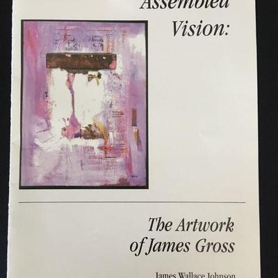 James Gross Mixed Media Painting - Smithsonian, MoMA, World Trade Center Collections  Lot # 321