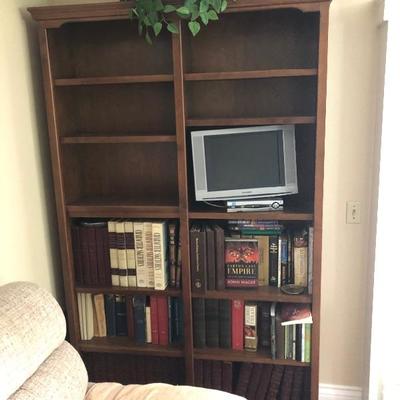 Wood Wall Unit Bookshelf