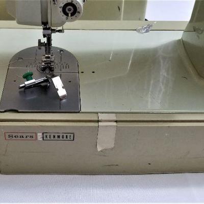 Lot #40  Sears Kenmore Portable Sewing Machine - runs