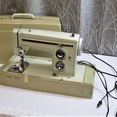 Lot #40  Sears Kenmore Portable Sewing Machine - runs