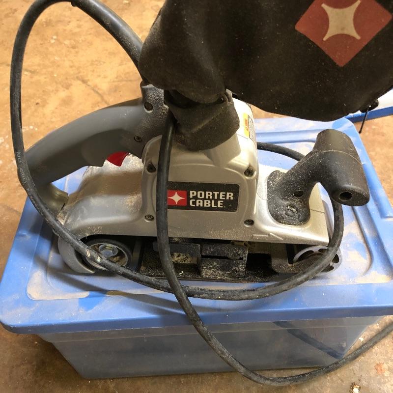 Lot 195 Porter Cable Belt Sander
