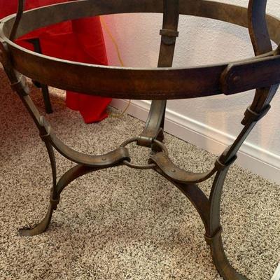 Lot 49 glass side table