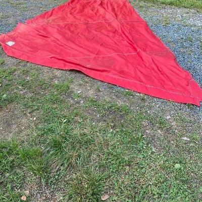 Lot # 996 Large Red Sail 