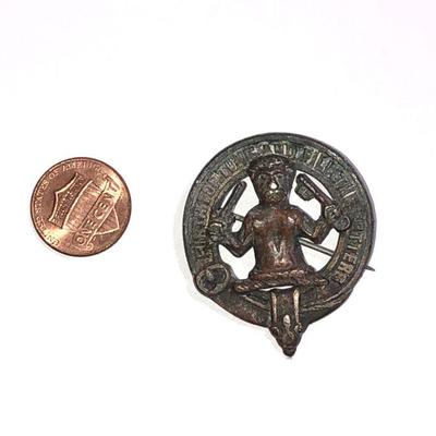 Lot #48: Antique Scottish Kilt Pin Brooch