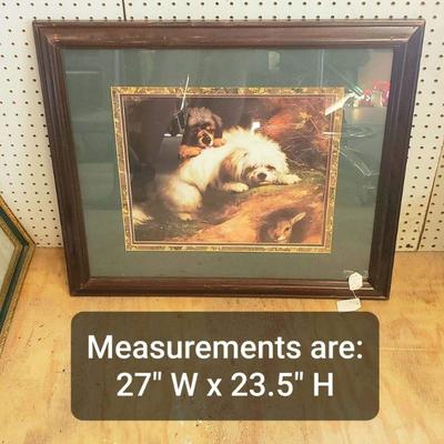 Hunting Dogs Framed Art
