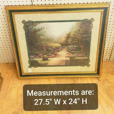 Landscape Gold Framed Picture
