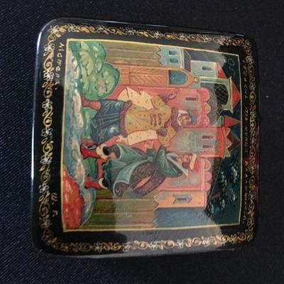 Russian Painted Lot of 6 Souvenier Collection Lot # 348