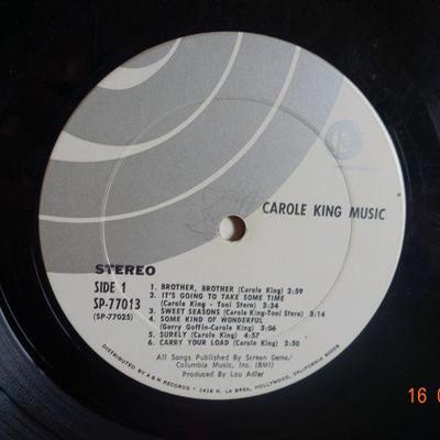 Carole King ~ Music