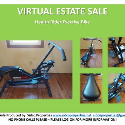Health Rider Exercise Bike