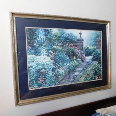 Large Framed 'Fairfax Gardens' Print by Henry Peeters 41