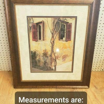 Framed Building Corner Picture