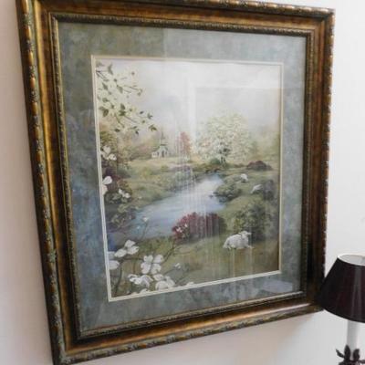 Large Framed Art Print by Glynda Turley 31