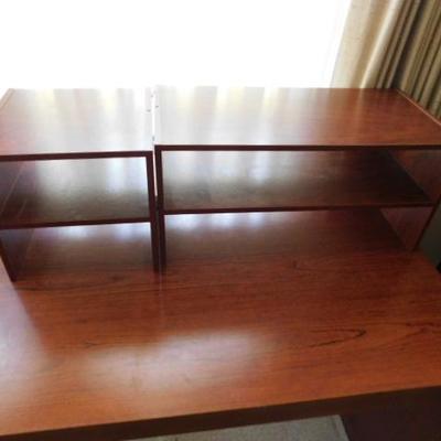 Office Desk with Hutch Shelves 40