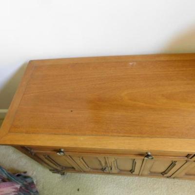 Vintage Solid Wood Cherry Finish Buffet 54