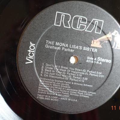 Graham Parker ~ The Mona Lisa's Sister