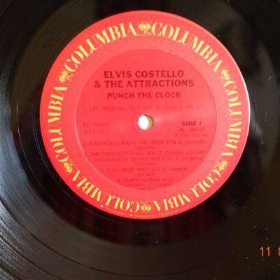 Elvis Costello & The Attractions ~ Punch The Clock