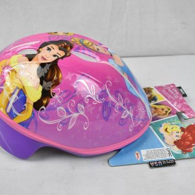Bell Disney Princesses Rule Bike Helmet, Pink/Purple, Toddler 3+ (48-52cm) - New