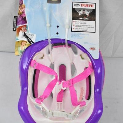 Bell Disney Princesses Rule Bike Helmet, Pink/Purple, Toddler 3+ (48-52cm) - New