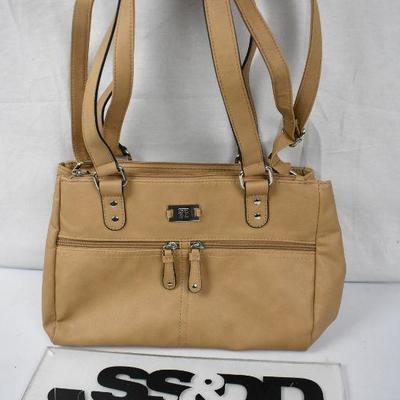 Women's Handbag Purse, Light Brown/Tan. No Tags - New