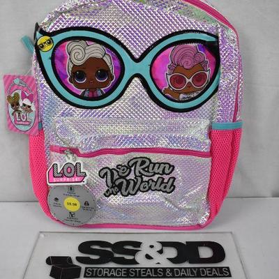 Lol Surprise Girls We Run The World Backpack - New